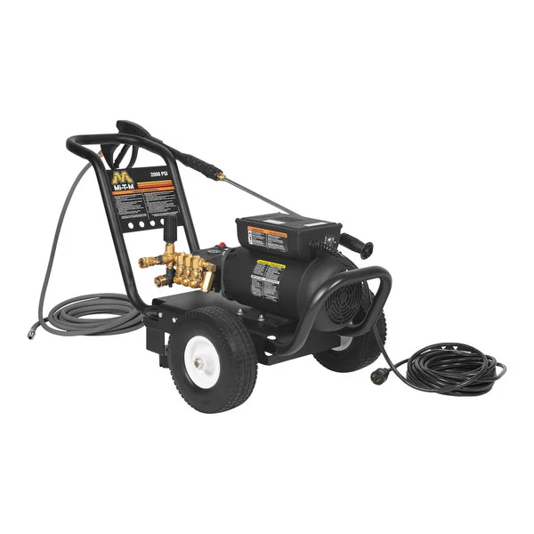 Mi-T-M JP Series JP-2003-3ME1 Corded Electric Cold Water Pressure Washer - 2,000 PSI; 2.6 GPM Mi-T-M JP Series JP-2003-3ME1 Corded Electric Cold Water Pressure Washer - 2,000 PSI; 2.6 GPM