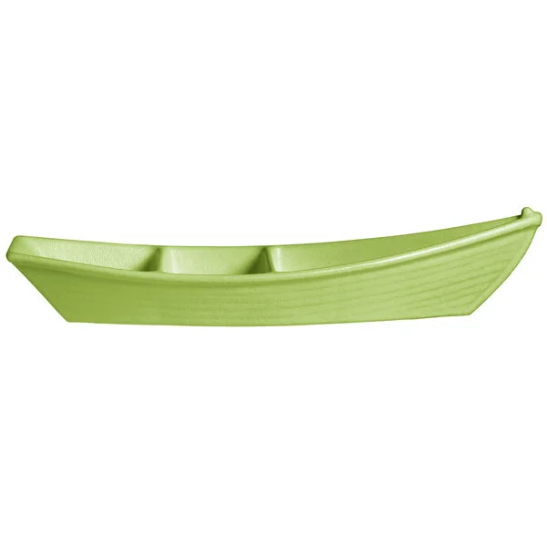 G.E.T. Enterprises BT320LM Bugambilia 3.6 Qt. Classic Textured Finish Lime Resin-Coated Aluminum Deep Boat with Dividers G.E.T. Enterprises BT320LM Bugambilia 3.6 Qt. Classic Textured Finish Lime Resin-Coated Aluminum Deep Boat with Dividers