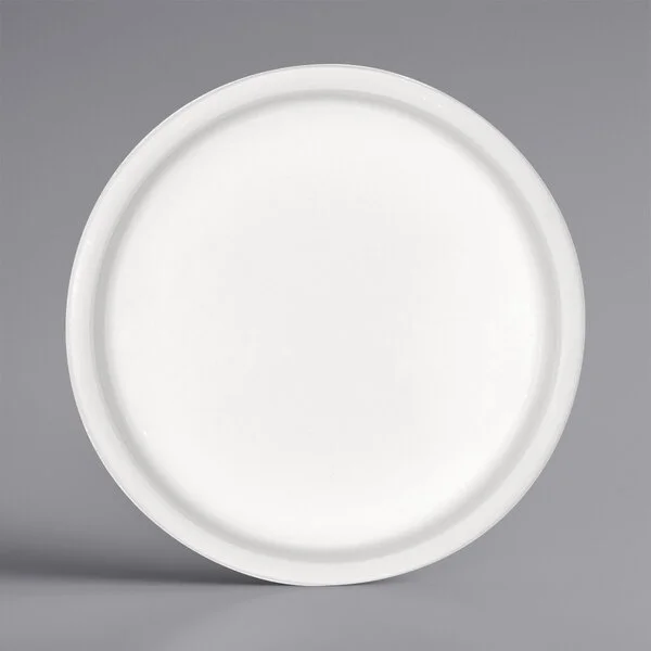 Bauscher from BauscherHepp 115708 B1100 1.7 oz. Bright White Round Porcelain Sauce Dish - 36/Case