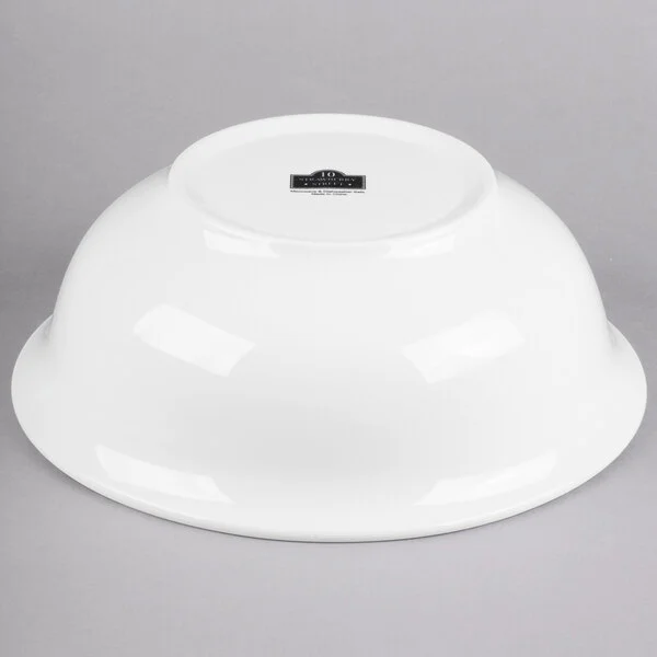 10 Strawberry Street WTR-12BOWL Whittier 3.5 Qt. White Porcelain Serving Bowl - 6/Case 10 Strawberry Street WTR-12BOWL Whittier 3.5 Qt. White Porcelain Serving Bowl - 6/Case