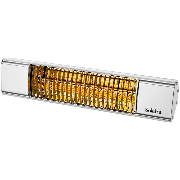 Solaira XL Stainless Steel Ultra-Low Light Electric Infrared Heater - 208/240V, 2000W Solaira XL Stainless Steel Ultra-Low Light Electric Infrared Heater - 208/240V, 2000W