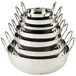 American Metalcraft BD65 32 oz. Stainless Steel Balti Dish - 6 5/8 American Metalcraft BD65 32 oz. Stainless Steel Balti Dish - 6 5/8