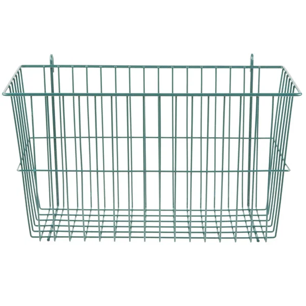 Metro H212K3 Metroseal Green Storage Basket for Wire Shelving 17 3/8
