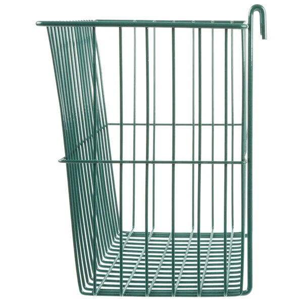 Metro H212K3 Metroseal Green Storage Basket for Wire Shelving 17 3/8 Metro H212K3 Metroseal Green Storage Basket for Wire Shelving 17 3/8