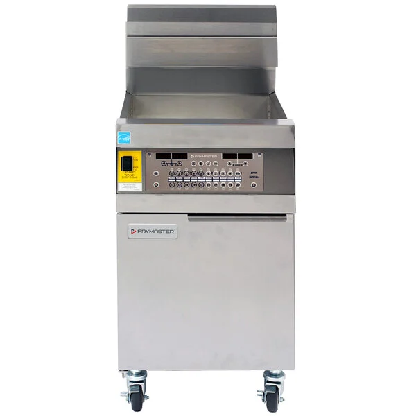 Frymaster LHD165 100 lb. Decathlon Liquid Propane Floor Fryer with SMART4U 3000 Controls - 105,000 BTU