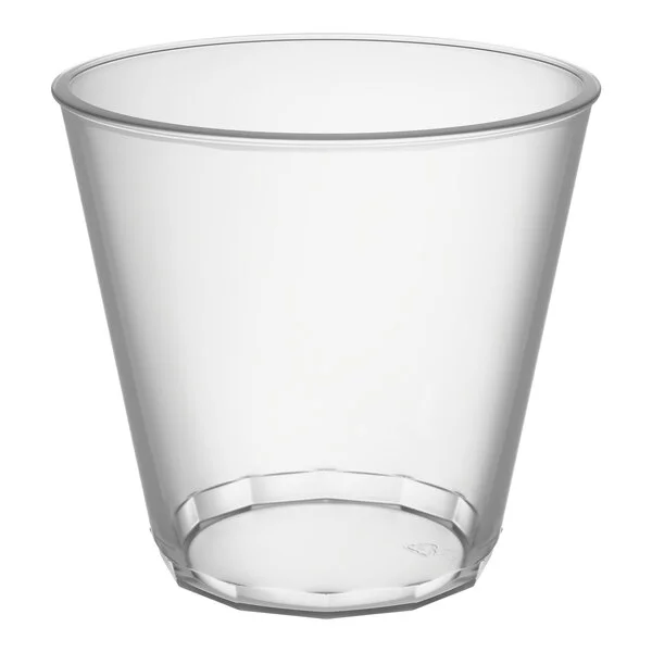 Fineline Savvi Serve 4015-CL 1.5 oz. Clear Hard Plastic Shot Glass - 1,000/Case Fineline Savvi Serve 4015-CL 1.5 oz. Clear Hard Plastic Shot Glass - 1,000/Case