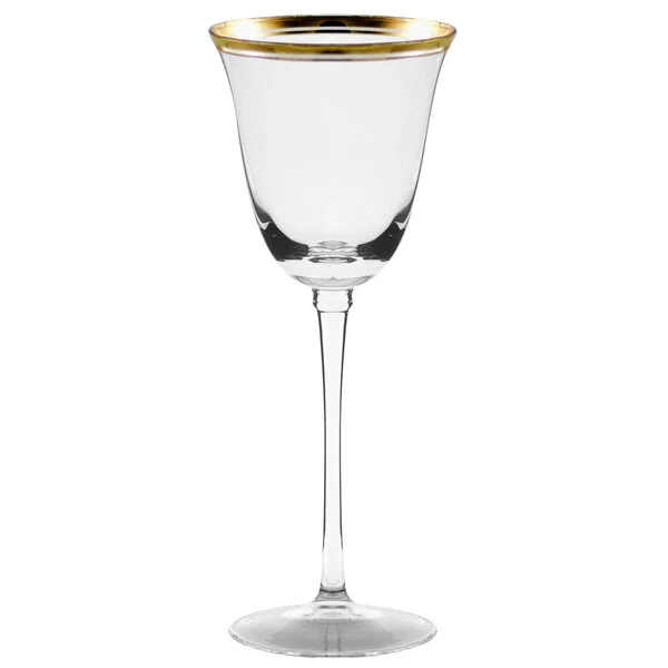 10 Strawberry Street Windsor 6 oz. Gold Band White Wine Glass - 4/Pack 10 Strawberry Street Windsor 6 oz. Gold Band White Wine Glass - 4/Pack