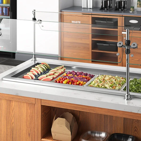 Delfield N8169BP Five Pan Drop In Refrigerated Cold Food Well