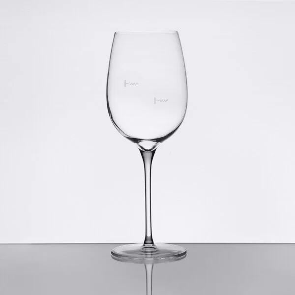 Reserve by Libbey 9123/U226A Acura Renaissance 16 oz. Pour Control 9 oz. / 6 oz. Wine Glass - 12/Case Reserve by Libbey 9123/U226A Acura Renaissance 16 oz. Pour Control 9 oz. / 6 oz. Wine Glass - 12/Case