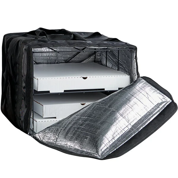 American Metalcraft BLBAG19 Deluxe Black Polyester Replacement Pizza Delivery Bag, 19 1/2 American Metalcraft BLBAG19 Deluxe Black Polyester Replacement Pizza Delivery Bag, 19 1/2