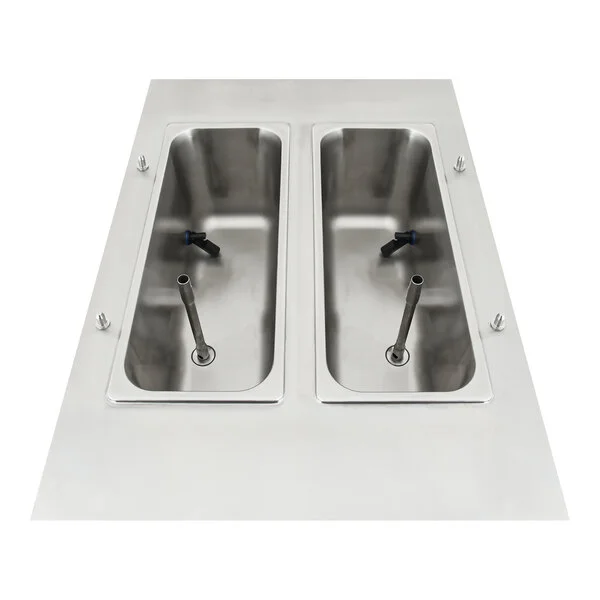 Spaceman 6455-CL 17 Qt. Double Countertop Slushy / Granita Frozen Drink Machine - 115V Spaceman 6455-CL 17 Qt. Double Countertop Slushy / Granita Frozen Drink Machine - 115V