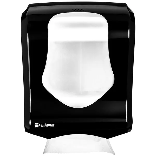 San Jamar T1770BKSS Ultrafold Summit C-Fold / Multifold Towel Dispenser - Black / Stainless Steel Look San Jamar T1770BKSS Ultrafold Summit C-Fold / Multifold Towel Dispenser - Black / Stainless Steel Look