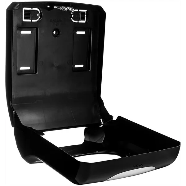 San Jamar T1770BKSS Ultrafold Summit C-Fold / Multifold Towel Dispenser - Black / Stainless Steel Look San Jamar T1770BKSS Ultrafold Summit C-Fold / Multifold Towel Dispenser - Black / Stainless Steel Look