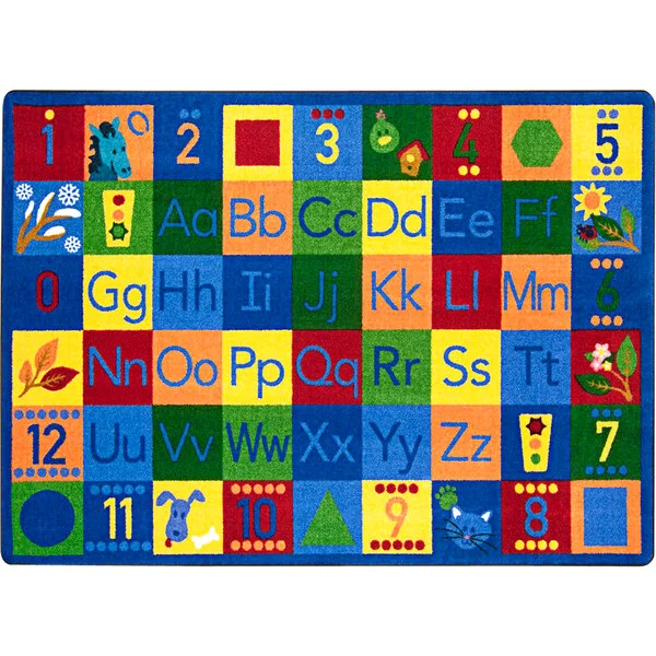 Joy Carpets Kid Essentials Around the Block II 10' 9