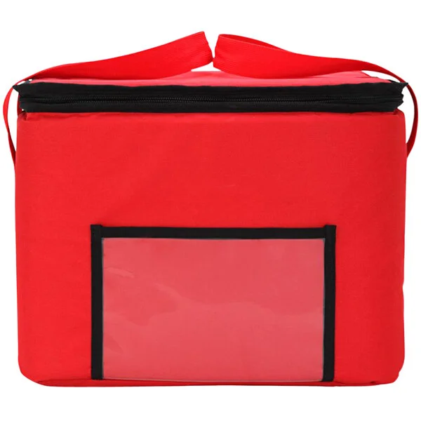 Sterno School Nutrition Red Value Insulated Snack Tote Delivery Bag 70681 Sterno School Nutrition Red Value Insulated Snack Tote Delivery Bag 70681