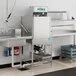 Noble Warewashing I-E Single Rack Low Temperature Door-Type Dish Machine - 115V