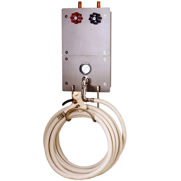 T&S MV-0771-12R Recessed Cabinet and Washdown Station with 3/4
