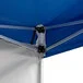 Backyard Pro Courtyard Series 10' x 10' Blue Straight Leg Aluminum Instant Pop Up Canopy Tent and Wall Kit Backyard Pro Courtyard Series 10' x 10' Blue Straight Leg Aluminum Instant Pop Up Canopy Tent and Wall Kit