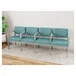 Lesro Lenox Steel Patriot Plus Sea Vinyl 4-Seat Sofa with Center Arms Lesro Lenox Steel Patriot Plus Sea Vinyl 4-Seat Sofa with Center Arms
