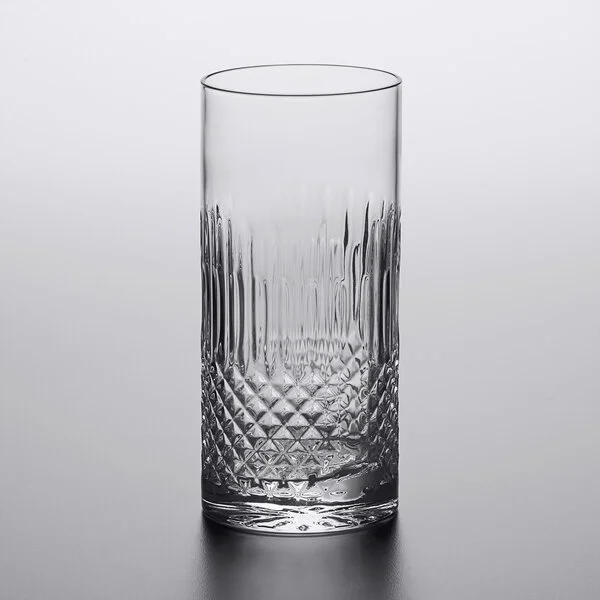 Luigi Bormioli Diamante from BauscherHepp 16.25 oz. Highball Glass - 24/Case Luigi Bormioli Diamante from BauscherHepp 16.25 oz. Highball Glass - 24/Case