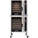 Moffat E35T6-26/2C Turbofan Double Deck Full Size Electric Touch Screen Convection Oven with Steam Injection and Casters - 208V, 3 Phase, 22.4 kW Moffat E35T6-26/2C Turbofan Double Deck Full Size Electric Touch Screen Convection Oven with Steam Injection and Casters - 208V, 3 Phase, 22.4 kW