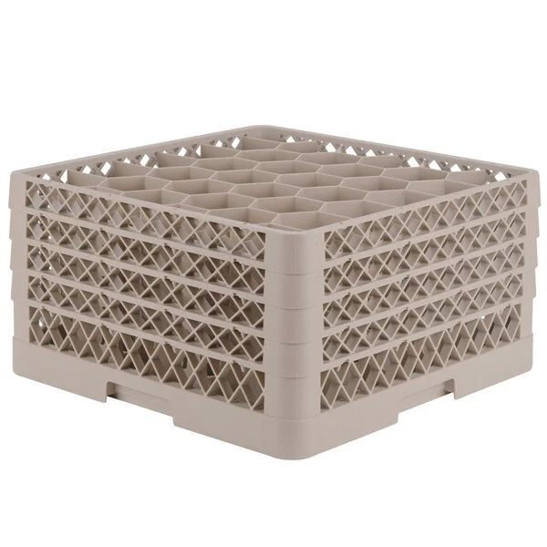 Vollrath TR12HHHA Traex® Rack Max Full-Size Beige 30-Compartment 9 7/16