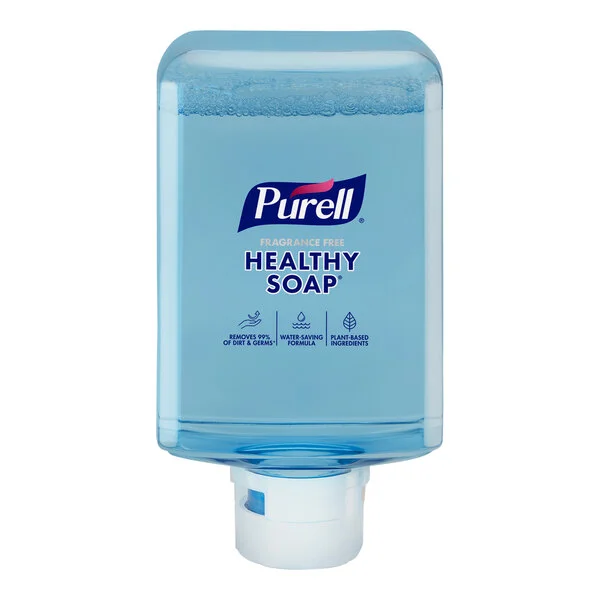 PURELL® Healthy Soap® Clean Release® 8385-02 ES10 1,200 mL Fragrance-Free Foaming Hand Soap - 2/Case
