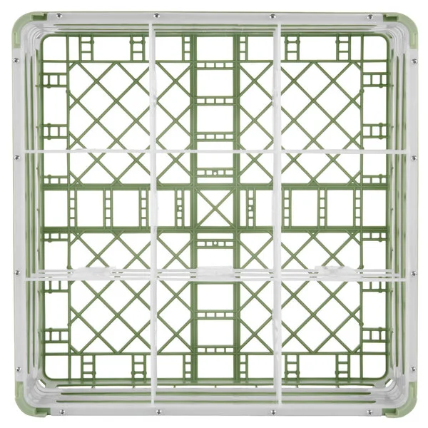 Vollrath 52764 Signature Full-Size Light Green 9-Compartment 9 1/16 Vollrath 52764 Signature Full-Size Light Green 9-Compartment 9 1/16