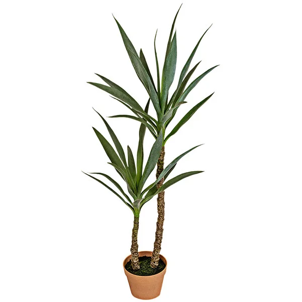 Kalalou Artificial Heneken Plant in Faux Terracotta Pot Kalalou Artificial Heneken Plant in Faux Terracotta Pot