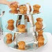 American Metalcraft TTS2319 3 Tier Display Stand - Hammered Stainless Steel American Metalcraft TTS2319 3 Tier Display Stand - Hammered Stainless Steel