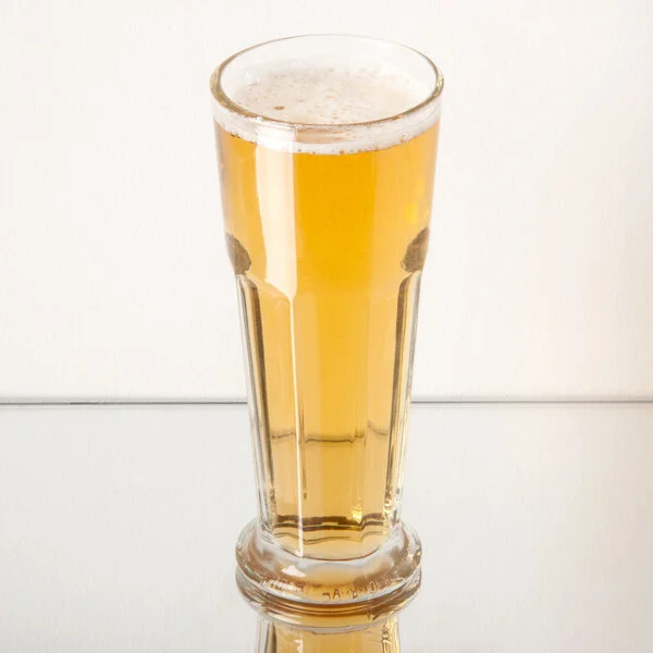 Libbey Gibraltar 14 oz. Customizable Footed Pilsner Glass - 24/Case