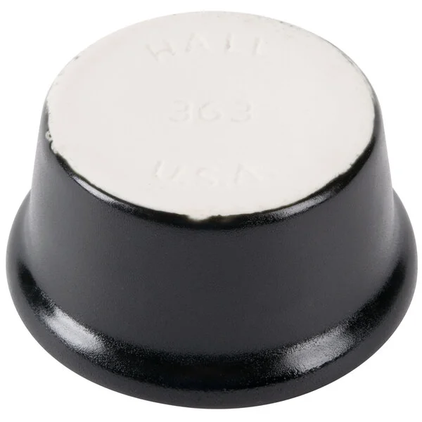 Hall China from Steelite International HL3630AFCA Foundry 3.5 oz. Black China Round Ramekin - 36/Case Hall China from Steelite International HL3630AFCA Foundry 3.5 oz. Black China Round Ramekin - 36/Case