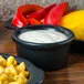 Hall China from Steelite International HL3630AFCA Foundry 3.5 oz. Black China Round Ramekin - 36/Case Hall China from Steelite International HL3630AFCA Foundry 3.5 oz. Black China Round Ramekin - 36/Case