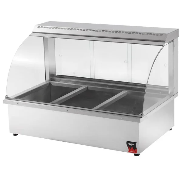 Vollrath 40732 Cayenne Portable Bain Marie Hot Display Case - 1440W Vollrath 40732 Cayenne Portable Bain Marie Hot Display Case - 1440W