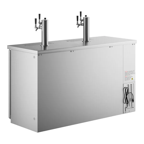 Avantco UDD-60-HC-S (2) Triple Tap Kegerator Beer Dispenser - Stainless Steel, (2) 1/2 Keg Capacity Avantco UDD-60-HC-S (2) Triple Tap Kegerator Beer Dispenser - Stainless Steel, (2) 1/2 Keg Capacity