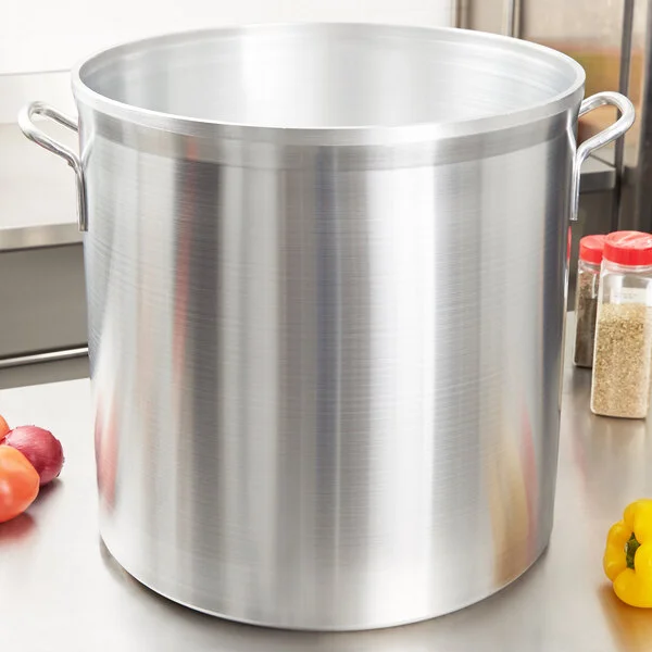 Vollrath 68680 Wear-Ever Classic Select 80 Qt. Heavy Duty Aluminum Stock Pot
