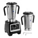 AvaMix BX1GRGV2J 3 3/4 hp 1 Gallon Stainless Steel Heavy Duty Commercial Food Blender with Variable Speed Controls and 2 Jars - 120V AvaMix BX1GRGV2J 3 3/4 hp 1 Gallon Stainless Steel Heavy Duty Commercial Food Blender with Variable Speed Controls and 2 Jars - 120V