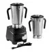 AvaMix BX1GRGV2J 3 3/4 hp 1 Gallon Stainless Steel Heavy Duty Commercial Food Blender with Variable Speed Controls and 2 Jars - 120V AvaMix BX1GRGV2J 3 3/4 hp 1 Gallon Stainless Steel Heavy Duty Commercial Food Blender with Variable Speed Controls and 2 Jars - 120V