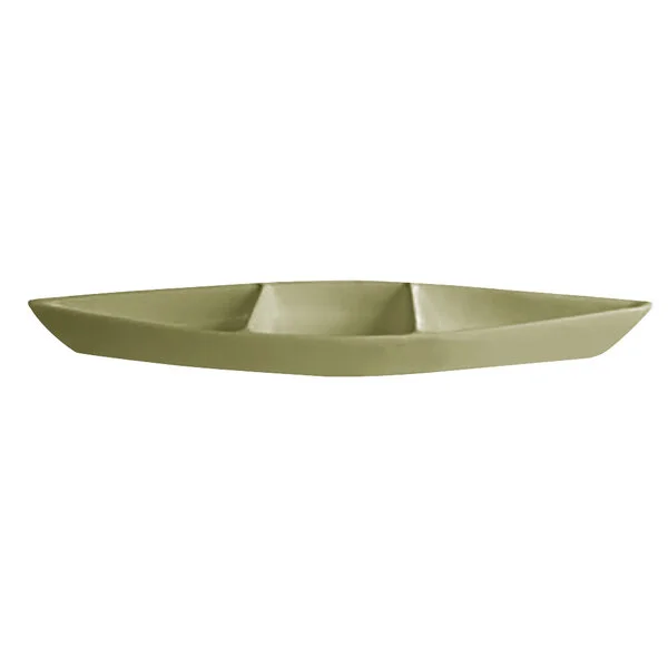 G.E.T. Enterprises BT319WG Bugambilia 6.9 Qt. Classic Textured Finish Willow Green Resin-Coated Aluminum Deep Boat with Dividers G.E.T. Enterprises BT319WG Bugambilia 6.9 Qt. Classic Textured Finish Willow Green Resin-Coated Aluminum Deep Boat with Dividers