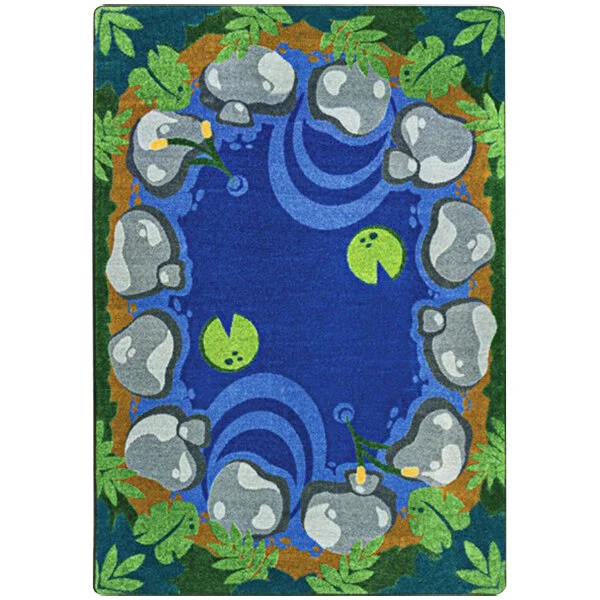 Joy Carpets Kid Essentials Tranquil Pond 10' 9 Joy Carpets Kid Essentials Tranquil Pond 10' 9