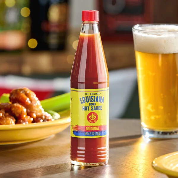 The Original Louisiana Brand 6 fl. oz. Original Hot Sauce - 24/Case The Original Louisiana Brand 6 fl. oz. Original Hot Sauce - 24/Case