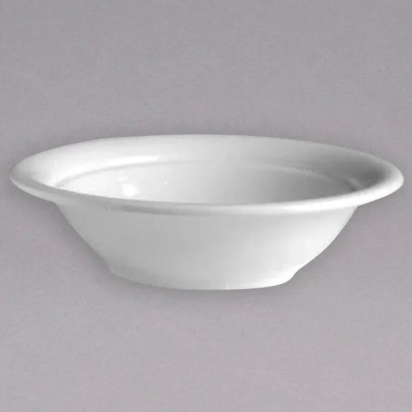 Hall China from Steelite International HL19240AWHA 20 oz. Ivory (American White) China Salad / Pasta Bowl - 12/Case Hall China from Steelite International HL19240AWHA 20 oz. Ivory (American White) China Salad / Pasta Bowl - 12/Case