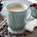 Dinex DX300084 Turnbury 8 oz. Sage Insulated Mug with Pedestal Base - 48/Case Dinex DX300084 Turnbury 8 oz. Sage Insulated Mug with Pedestal Base - 48/Case