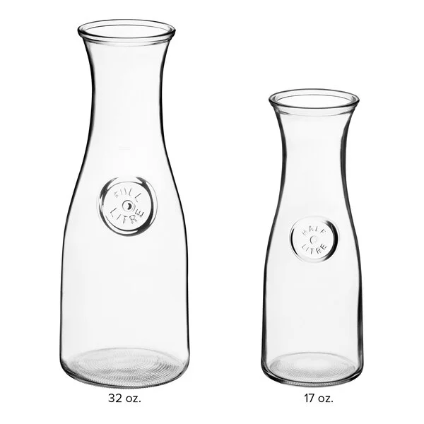 Acopa 17 oz. Glass Carafe - 12/Case Acopa 17 oz. Glass Carafe - 12/Case