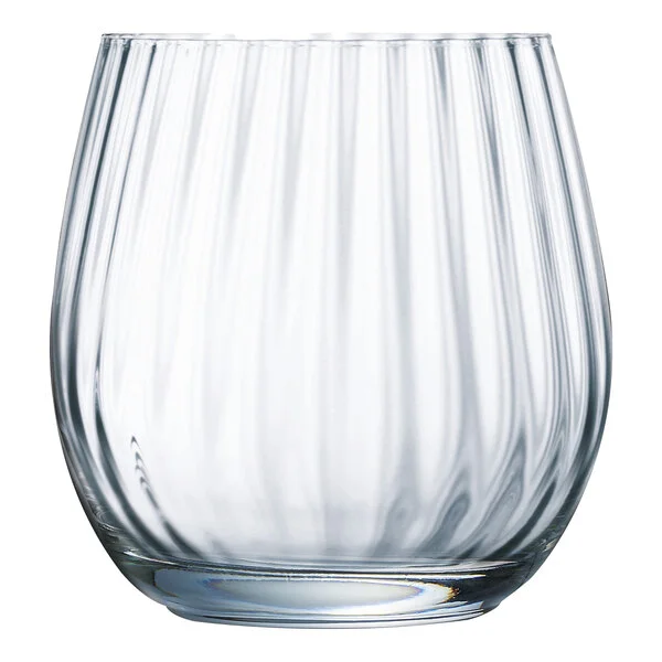Arcoroc Serena 11 oz. Rim Tempered Stemless Wine Glass by Arc Cardinal - 12/Case
