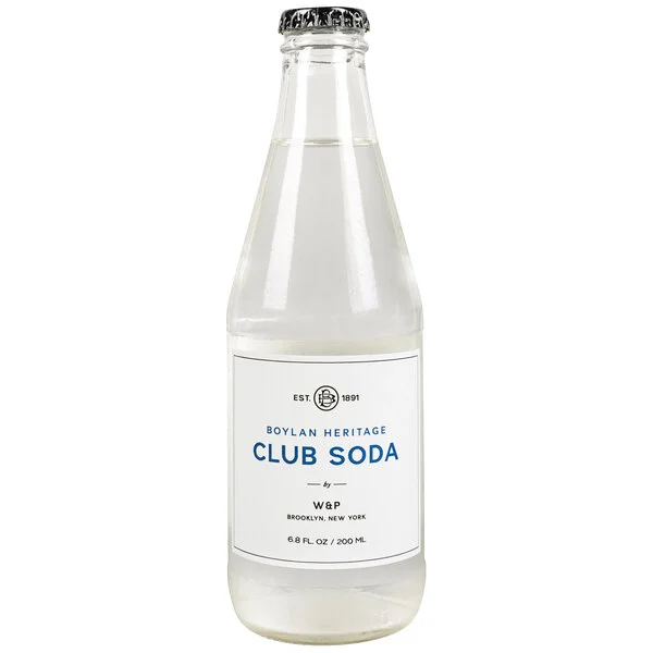 Boylan Bottling Co. 6.8 fl. oz. Heritage Club Soda - 24/Case Boylan Bottling Co. 6.8 fl. oz. Heritage Club Soda - 24/Case