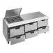 Beverage-Air SPED72HC-12M-6-CL Elite Series 72 Beverage-Air SPED72HC-12M-6-CL Elite Series 72