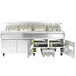 Dean by Frymaster SCFD460G Liquid Propane Decathlon Gas Floor Fryer with (4) 75 lb. Frypots, Thermatron Controls, and Built-In Filtration - 600,000 BTU Dean by Frymaster SCFD460G Liquid Propane Decathlon Gas Floor Fryer with (4) 75 lb. Frypots, Thermatron Controls, and Built-In Filtration - 600,000 BTU