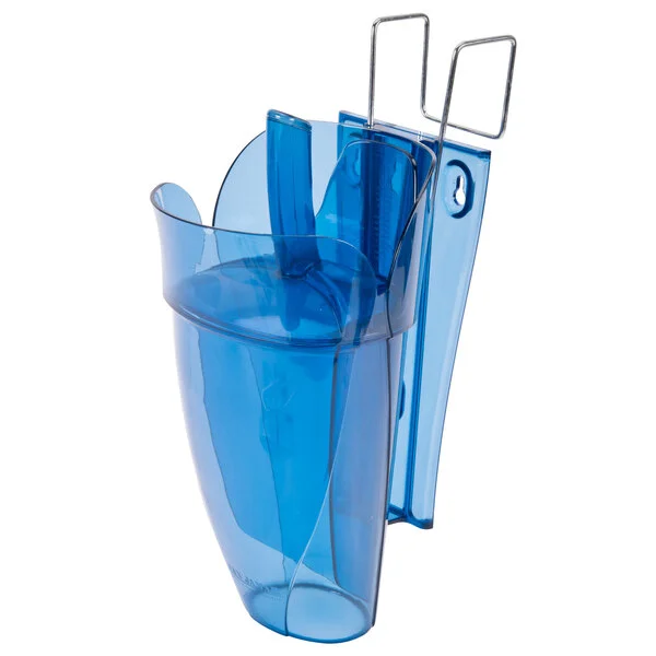 San Jamar SI9000 Saf-T-Ice Ice Scoop Holder with 64-86 oz. Ice Scoop San Jamar SI9000 Saf-T-Ice Ice Scoop Holder with 64-86 oz. Ice Scoop