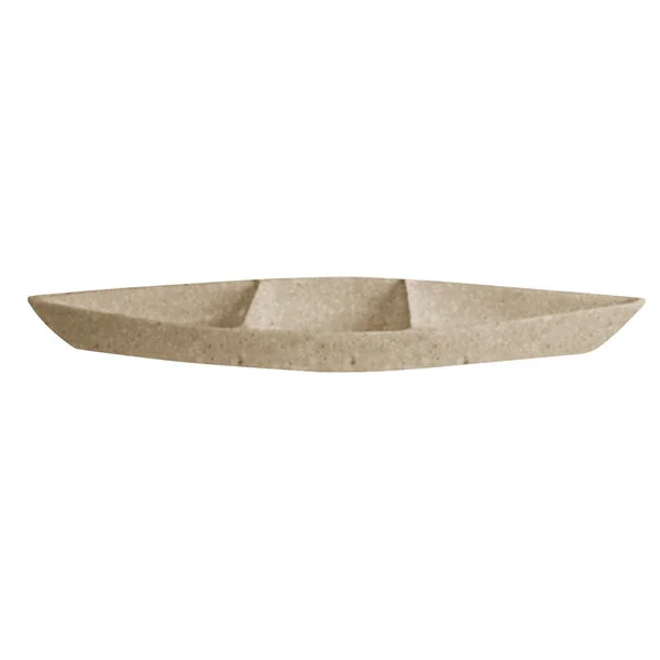G.E.T. Enterprises BT319S Bugambilia 6.9 Qt. Classic Textured Finish Sand Granite Resin-Coated Aluminum Deep Boat with Dividers